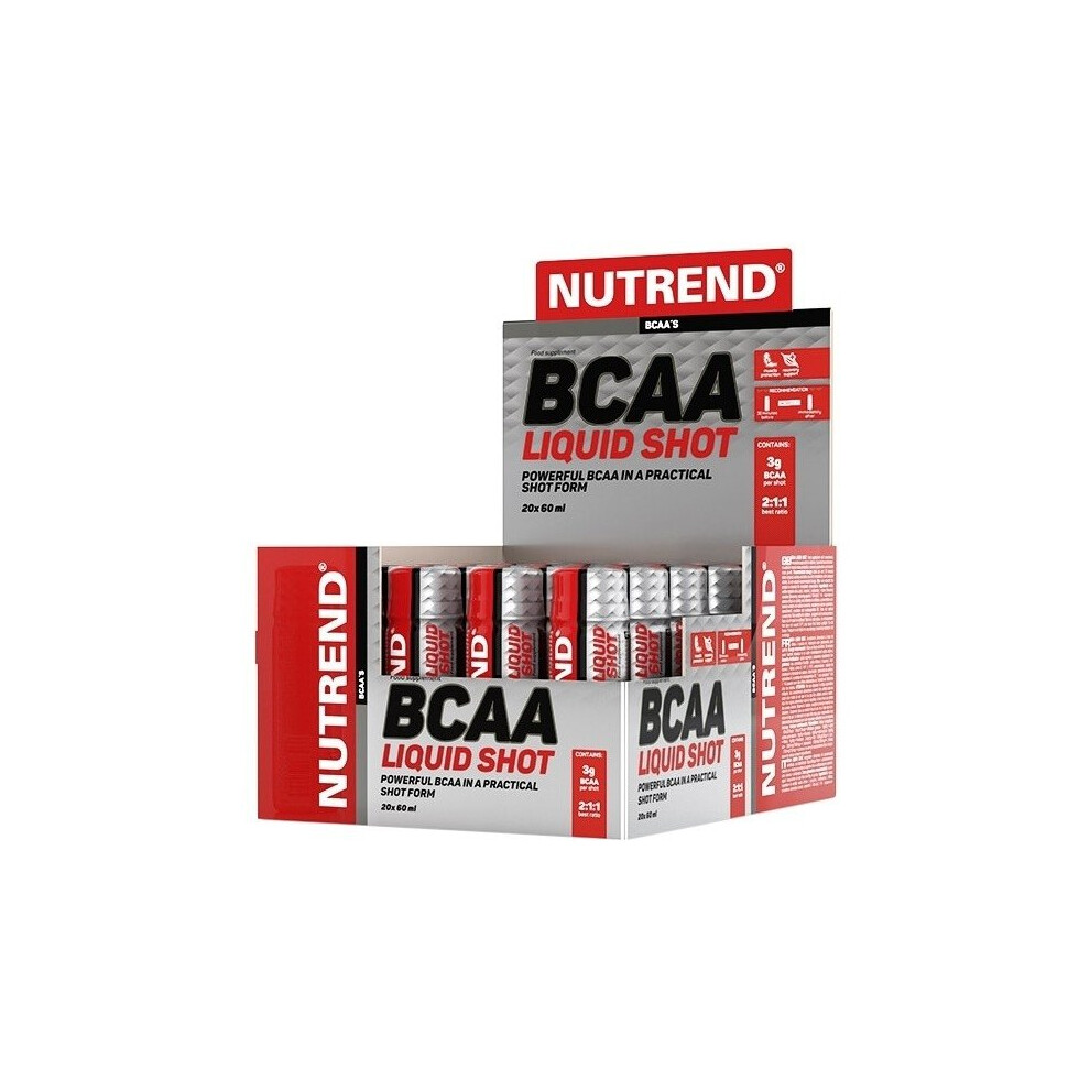 Nutrend Bcaa Liquid Shot - 20 X 60 Ml.