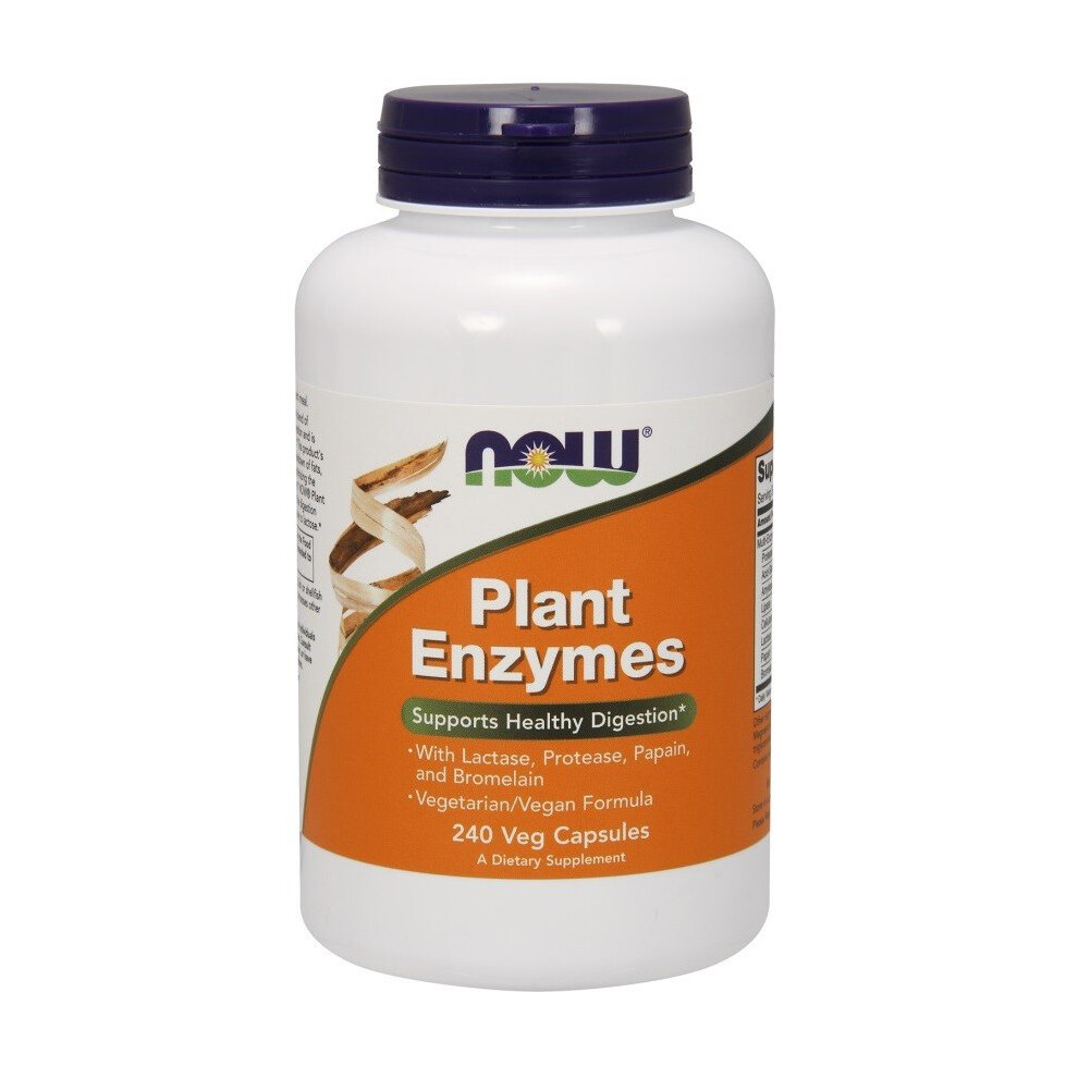 Now Foods Plant Enzymes, 240 Vcaps