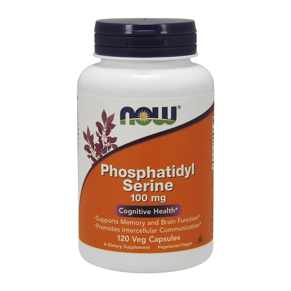 NOW Foods  Phosphatidyl Serine, 100mg, 120 vcaps