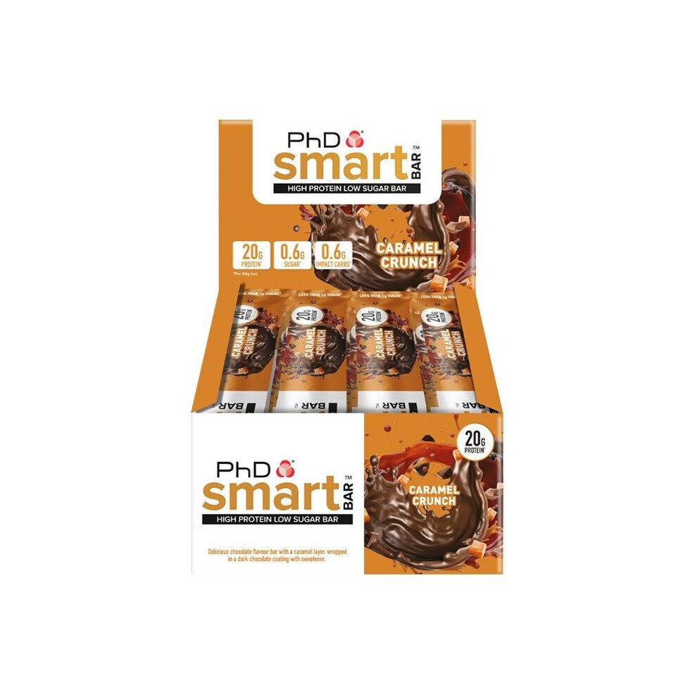 PhD  Smart Bar, Choc Peanut Butter, 12 bars