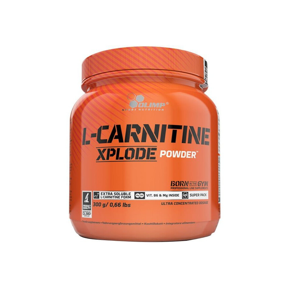 Olimp Nutrition L-Carnitine Xplode Powder, Orange, 300G - Image 2