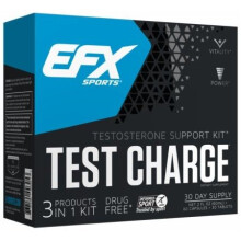 EFX Sports, Test Charge, Testosteron-Unterstützungskit, 1 Kit
