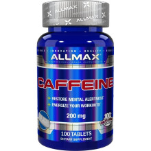 ALLMAX, Caféine, 200 mg, 100 Comprimés