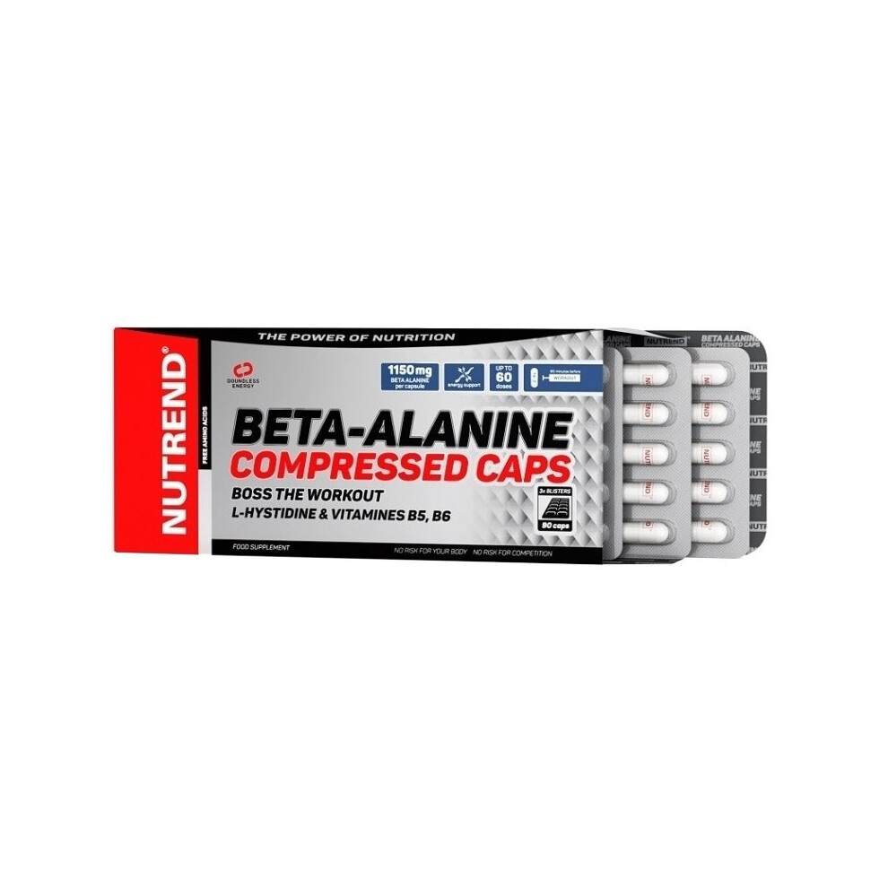 Nutrend Beta-Alanine Compressed Caps - 90 Caps