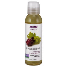 NOW Foods, Ratkaisut, Grapeseed Öljy, 4 fl oz (118 ml)