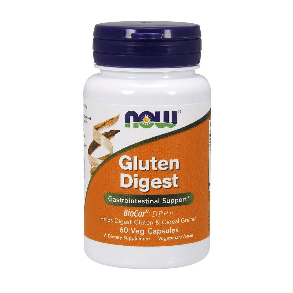 NOW Foods  Gluten Digest - 60 vcaps