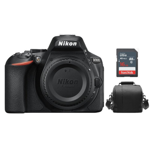 Nikon NIKON D5600 Body + Bag+16gb SD card