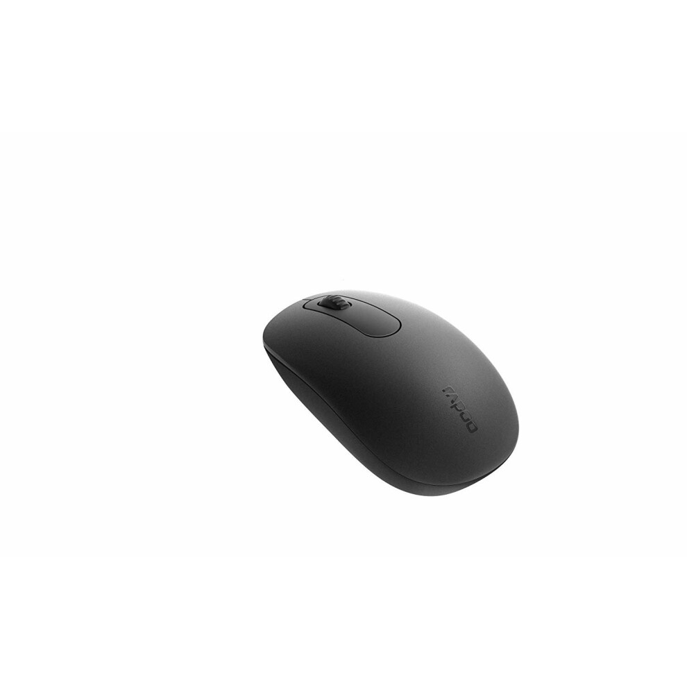 Rapoo N200 Wired Optical Mouse - 18548 18548 Black 6940056185488