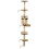 VidaXL vidaXL Cat Tree with Sisal Scratching Posts Wall Mounted 194cm Beige and Brown 6