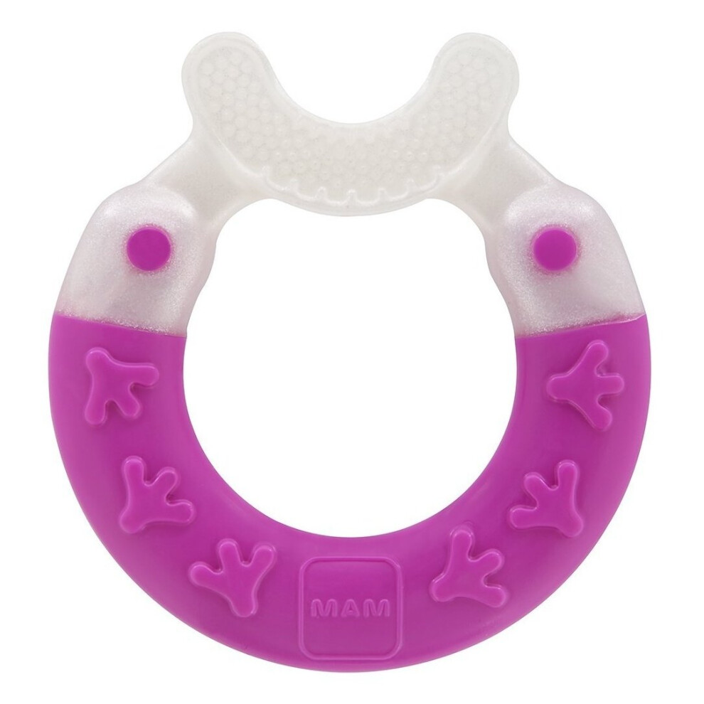 MAM Bite & Brush Teether - Pink