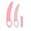 Inspire Silicone Vibrating Dilator Kit 3 Piece Set 1