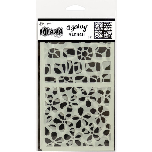 Ranger Dyan Reaveleys Dylusions Dyalog Stencil-Doodle