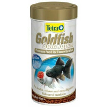 Tetra Goldfish Gold Japan Fish Food, Complete Premium Fish Food for All Japanese Goldfish, 250 ml