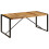 VidaXL vidaXL Solid Mango Wood Dining Table 180cm Industrial Retro Home Kitchen Desk 2