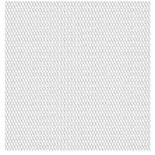 vidaXL Gittermatte Streckmetall Edelstahl 100x85 cm 20x10x2 mm