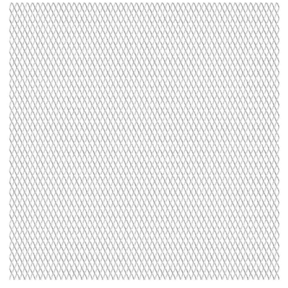 vidaXL Expanded Wire Mesh Panel 100x85cm 20x10x2mm Stainless Steel Garden