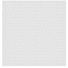 vidaXL Gittermatte Streckmetall Edelstahl 100x85 cm 30x17x2,5mm
