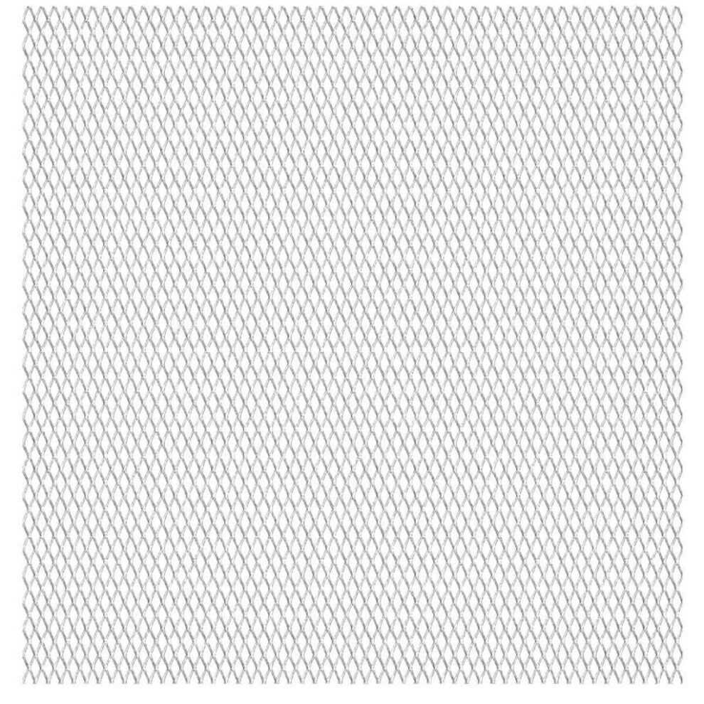 vidaXL Expanded Wire Mesh Panel 100x85cm 30x17x2.5mm Stainless Steel Barrier