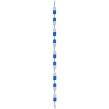 vidaXL Swimming Pool Safety Divider Rope 6m Plastic Float Hook Line Accessory