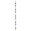 VidaXL vidaXL Swimming Pool Safety Divider Rope 6m Plastic Float Hook Line Accessory 1