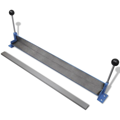 VidaXL vidaXL Manually Operated Steel Plate Folding Machine 760mm Workshop Folder