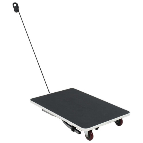 VidaXL Portable Dog Grooming Table with Castors Foldable Adjustable Noose Arm 1