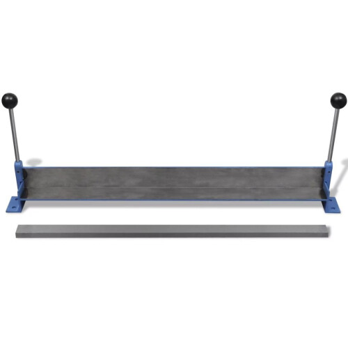 VidaXL vidaXL Manually Operated Steel Plate Folding Machine 760mm Workshop Folder 1