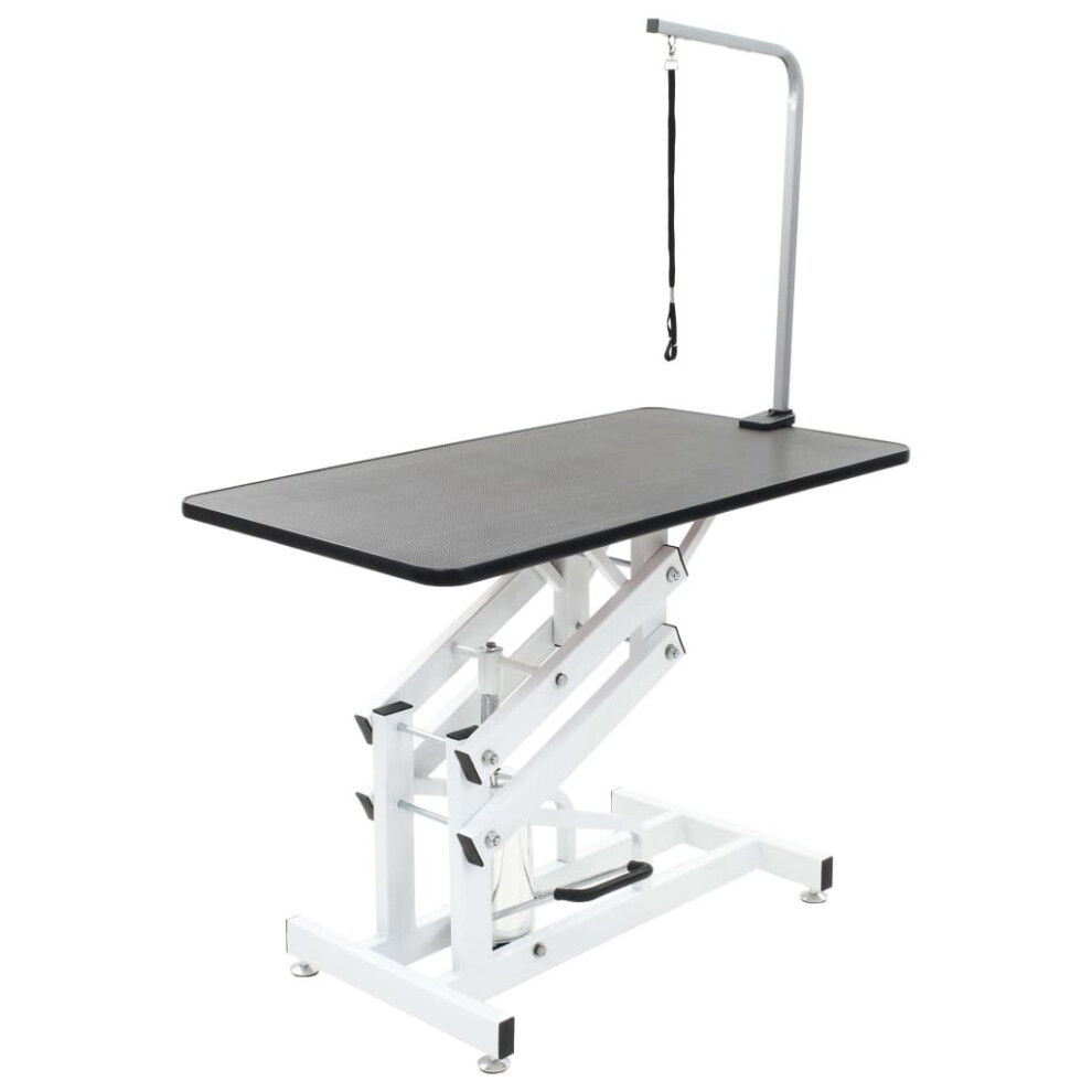 Vidaxl Hydraulic Bath Grooming Table For Dogs Cats Pets Adjustable Arm Loop Quality
