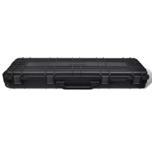 VidaXL vidaXL Waterproof Plastic Molded Gun Case Trolly Carry Case Gun Storage Box 1