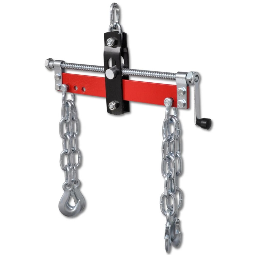 vidaXL Engine Leveller with Handle 900kg for Shop Crane Winch Hoist Lifter