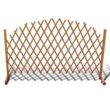 vidaXL Solid Wood Trellis Fence 180x100cm Extendable Outdoor Barrier Panel