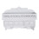 VidaXL vidaXL Wall Shelf Peg with 3 Drawers 2 Hooks Home Storage Ledge Display Unit 2