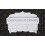 VidaXL vidaXL Wall Shelf Peg with 3 Drawers 2 Hooks Home Storage Ledge Display Unit 1
