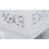 VidaXL vidaXL Wall Shelf Peg with 3 Drawers 2 Hooks Home Storage Ledge Display Unit 5