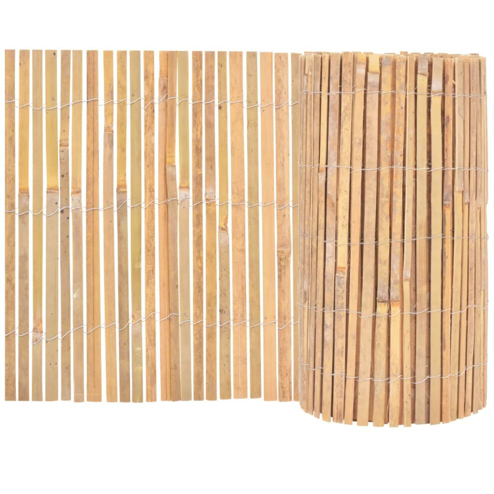 Garden Fence Bamboo 1000x50 cm