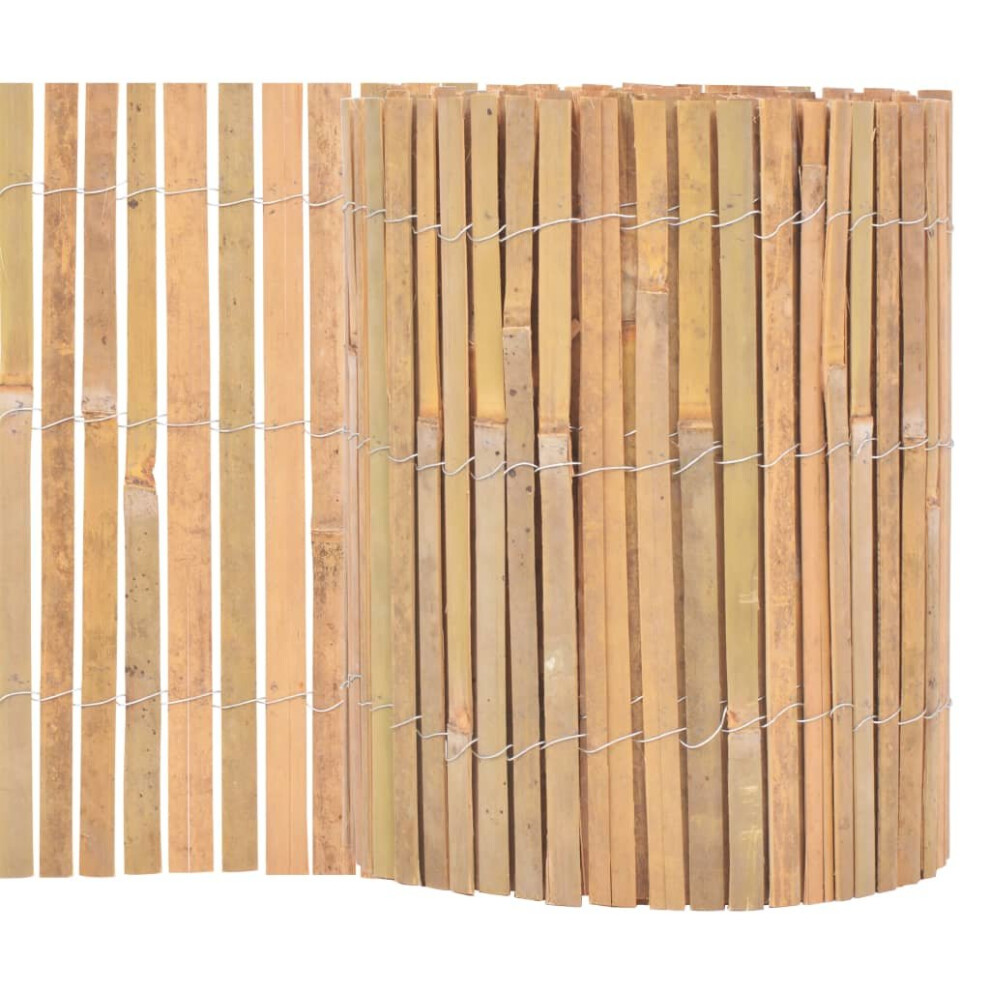 Garden Fence Bamboo 1000x30 cm
