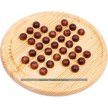 Holz-Solitär - LEGLER - Solitär „Holzkugel“ - Denk- und Strategiespiel - Unisex - Ab 4 Jahren