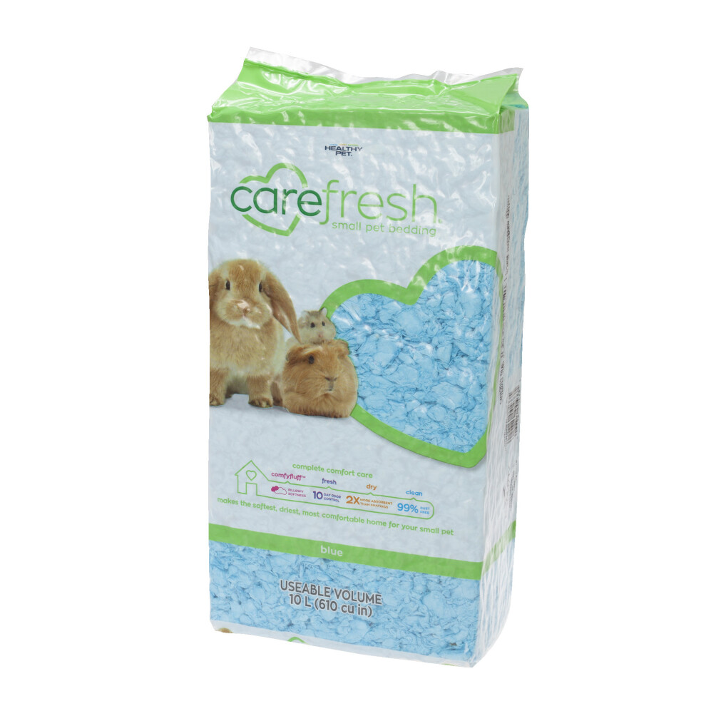 (10 Litres, Blue) Healthy Pet Carefresh Colours Pet Bedding (10 Litres)