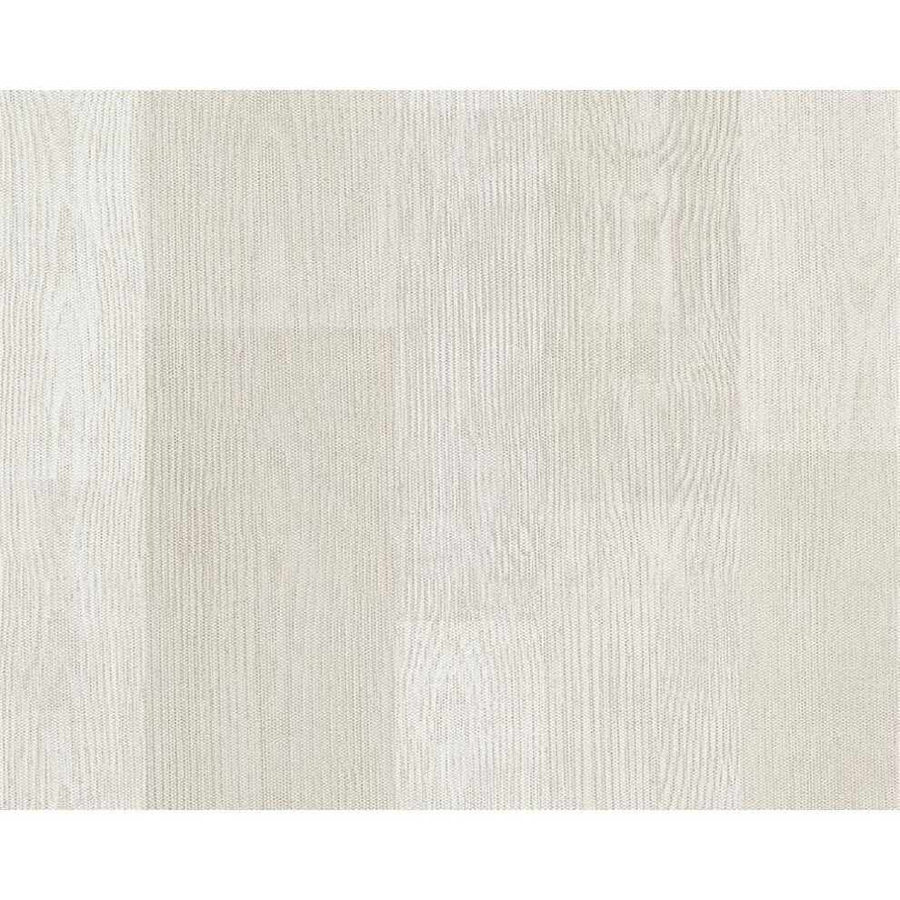 As Creation Wood Panel Pattern Wallpaper Realistic Faux Effect Metallic Motif[Cream 306433] 4051315136195