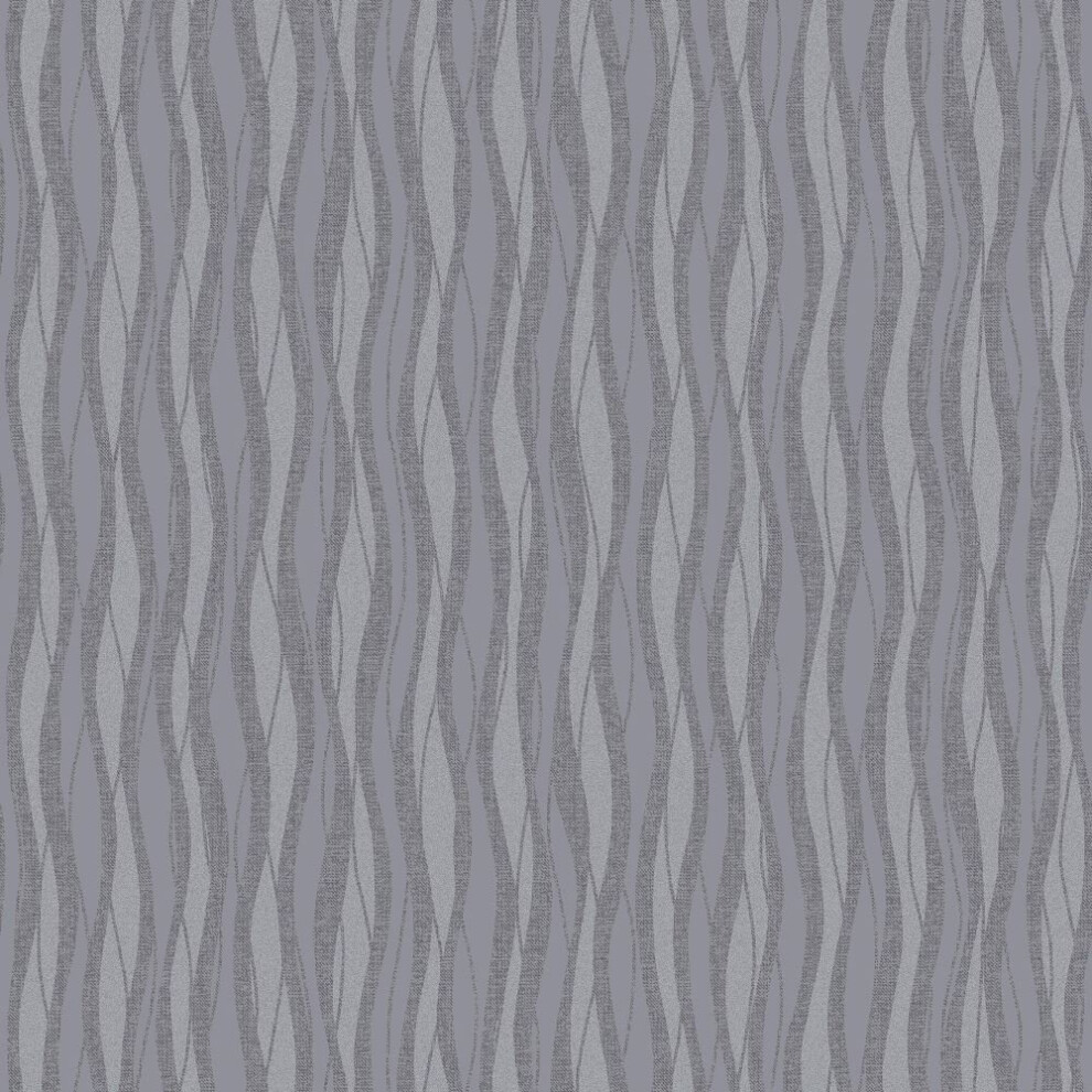 Grandeco Striped Pattern Wallpaper Metallic Glitter Motif Embossed A24002 5411012403126