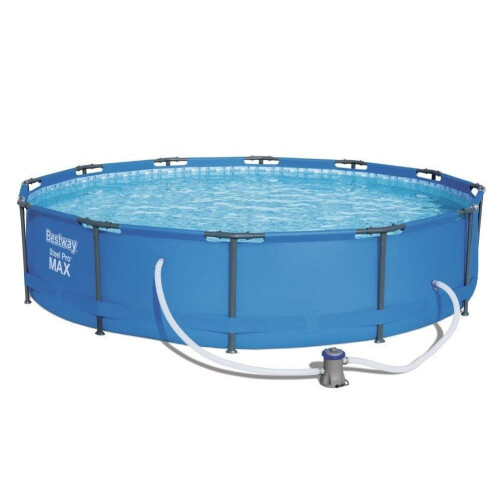 Bestway Steel Pro MAX Frame Swimming Pool With Pump - 12ft on OnBuy