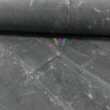 Rasch Brick Pattern Wallpaper Realistic Stone Wall Faux Effect Textured Motif[CHARCOAL 414639]