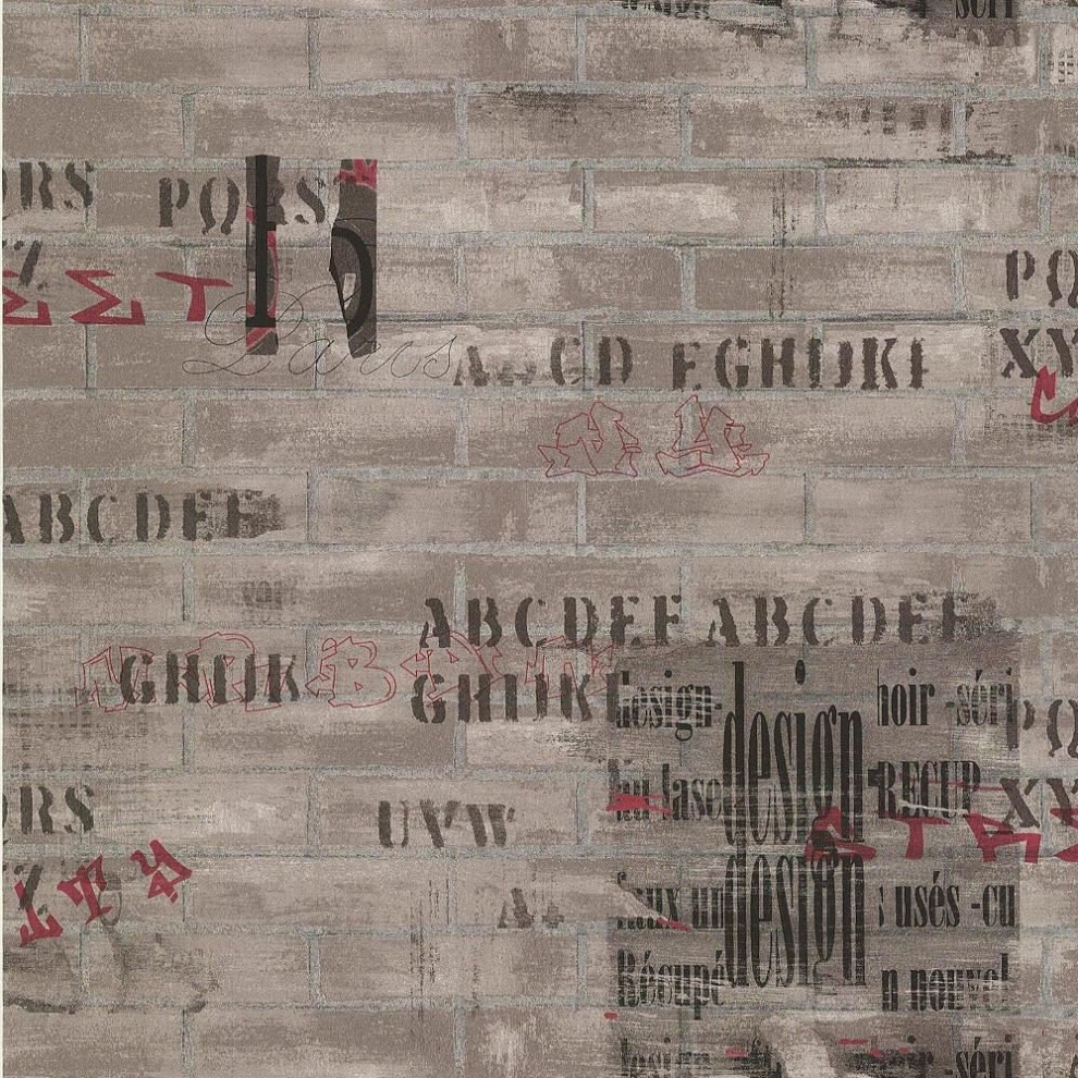 New Galerie Yolo Brick Pattern Graffiti Design Urban Mural Wallpaper 12103107 653449768316