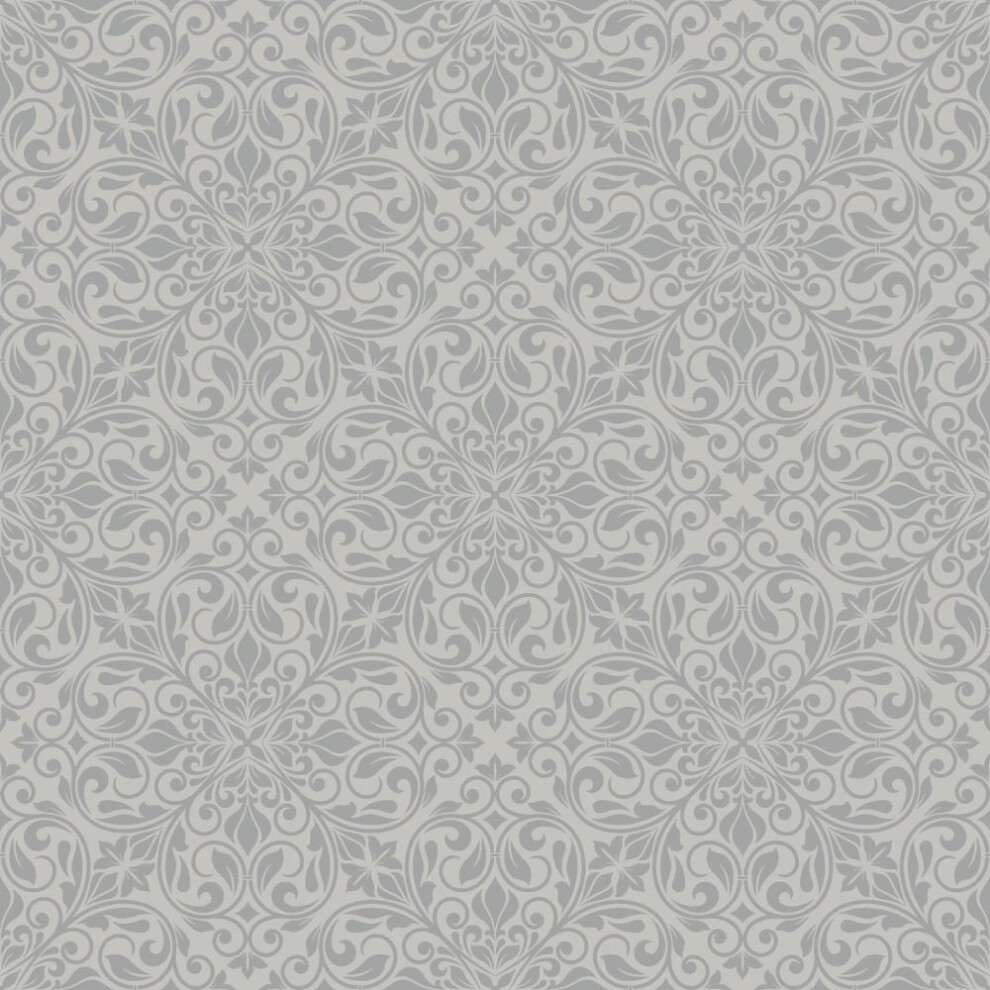 Debona Sofia Glitter Flower Leaf Motif Embossed Textured Luxury Metallic Wallpaper 2456 - Image 2