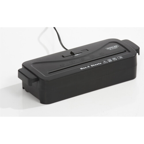 Sohler Sohler A4 Paper Electric Shredder Strip Cut Shredding Card Document Bin SL-512SC 2