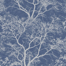 Holden Whispering Trees Pattern Wallpaper Forest Woodland Glitter Motif 65402