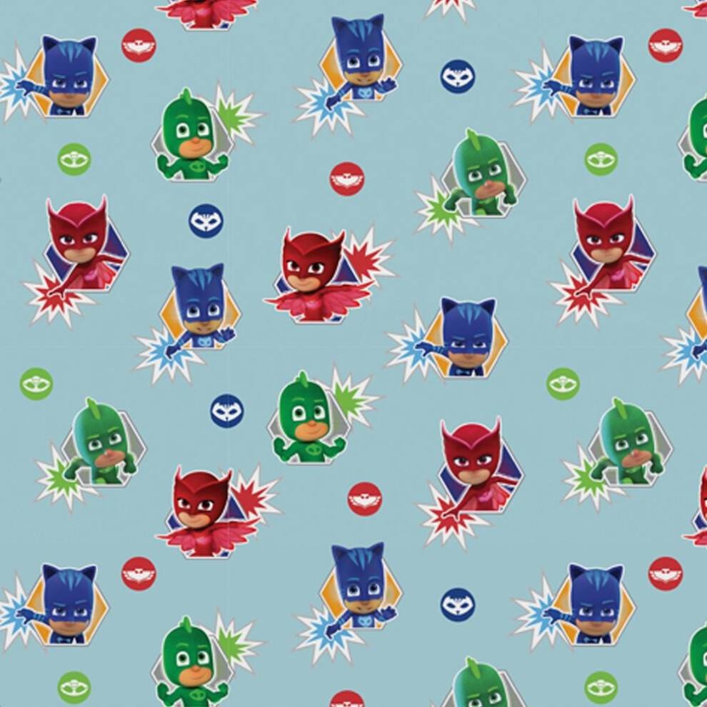 Official Pj Masks Childrens Wallpaper Catboy Owlette Gekko Cartoon Kids Disney 5060322095851