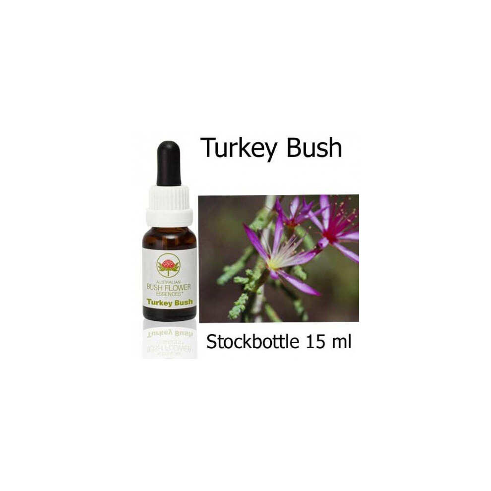 Australian Bush Flower Essences Turkey Bush 15 Ml Stockbottles