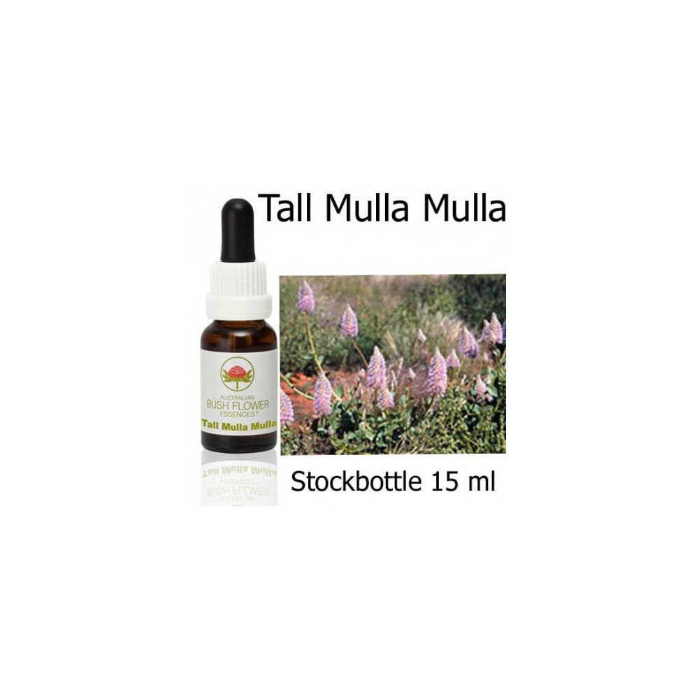 Australische Buschblã¼Ten Tall Mulla Mulla 15 Ml Australian Bush Flower Essences Stockbottles