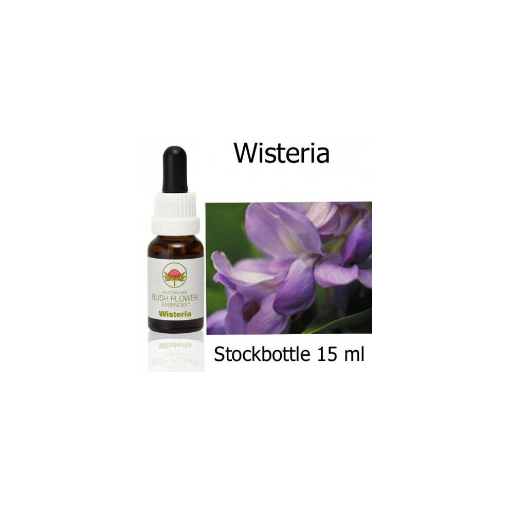 Australische Buschblã¼Ten Stockbottels 15 Ml Australian Bush Flower Essences - Wisteria 15 Ml Australian Bush Flower Essences Stockbottle
